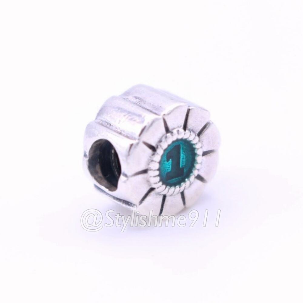 Authentic PANDORA  First Place Blue Ribbon Charm - 790519EN08 - Picture 10 of 11